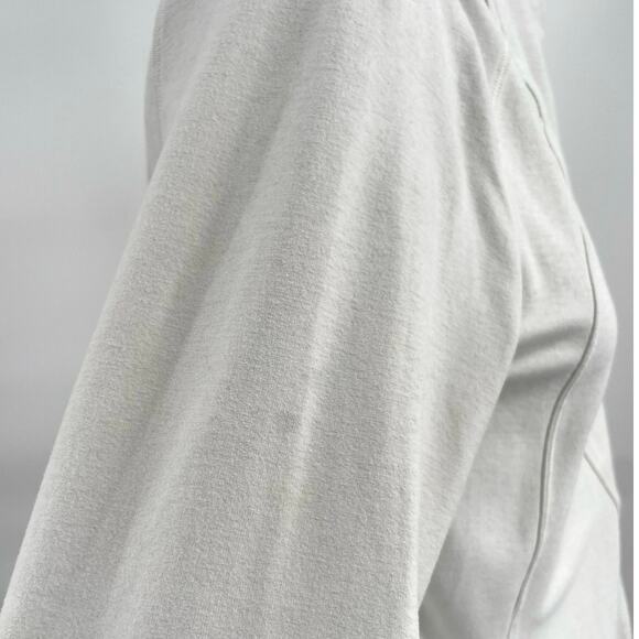 Lululemon Rulu Rally Wrap Heathered Ocean Mist Cozy Neutral Minimalist Sweater 6 - Picture 14 of 15